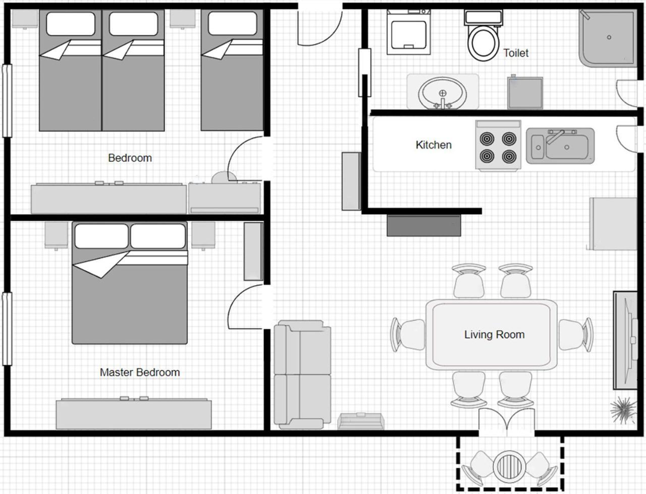 Apartment Milevoj Koromačno Exteriér fotografie